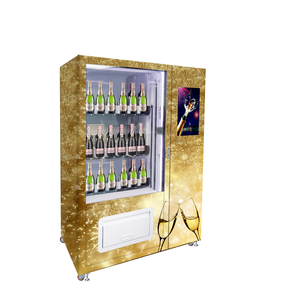 champagne vending machine with age verification